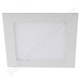 Квадратный светодиодный светильник ЭРА LED 2-18-4K Б0019461