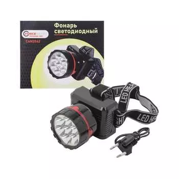 Светодиодный налобный аккумуляторный фонарь Forcekraft FK-CAM2042(54719)