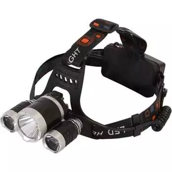 Светодиодный налобный аккумуляторный USB фонарь GLANZEN UFL-0600-V15 КА-00008353