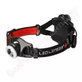 Светодиодный налобный фонарь led lenser h7r.2 300 лм, аккумулятор 7298