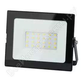 Светодиодный прожектор эра lpr021040k030 30вт 2400лм 4000к 139х104х35 б0043560