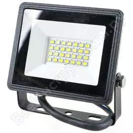 Светодиодный прожектор asd сдо-07-20 черный ip65 4690612016450