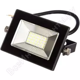 Светодиодный прожектор SAFFIT SFL90-10, черный 55067