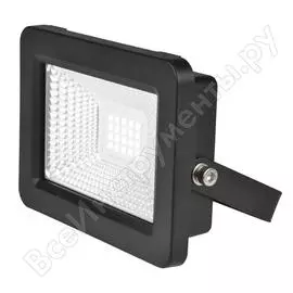 Светодиодный прожектор uniel ulf-f19-20w/4000k ip65 175-250в black ul-00005151