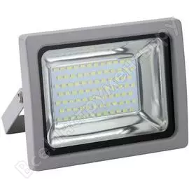 Светодиодный прожектор uniel ulf-s04-30w/dw ip65 85-265в grey 09031