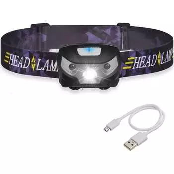 Светодиодный водонепроницаемый налобный фонарь Beroma