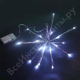 Световая декорация SHLights Еж TB20-W-BO