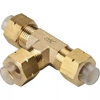 Т-образный металлический соединитель CDC Pneumatics CUT 8x6