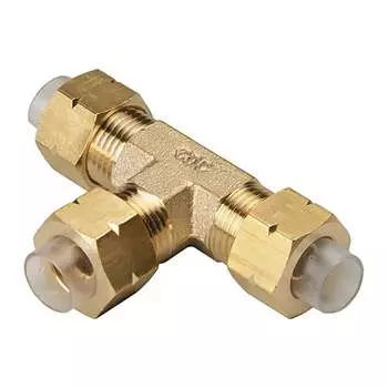 Т-образный металлический соединитель CDC Pneumatics CUT 6x4