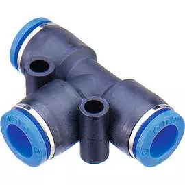 Т-образный пластиковый фитинг CDC Pneumatics PUT 04N