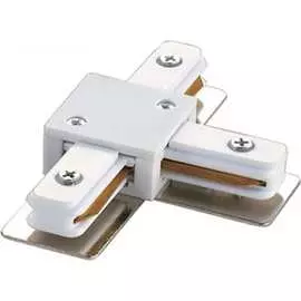 Т-образный соединитель для однофазных шинопроводов Volpe K31 WHITE 1 POLYBAG UBX-Q121 10578