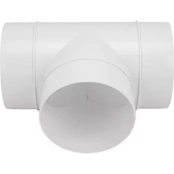 Т-образный тройник для круглых воздуховодов ВИЕНТО В10ТКП