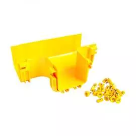 Т-соединитель оптического лотка LANMASTER LAN-OT240-ET/NC