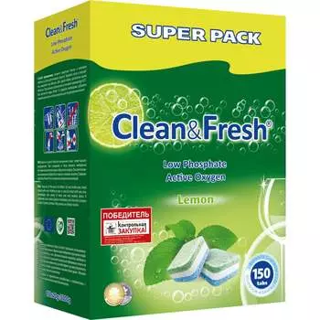 Таблетки для посудомоечных машин Clean&Fresh Cd13150