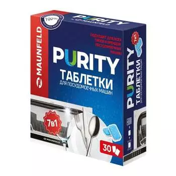 Таблетки для посудомоечных машин MAUNFELD purity all in 1 MDT30PH