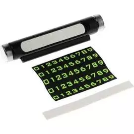 Табличка для номера телефона Cartage