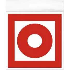 Табличка Контур Лайн 130x130 Тревожная кнопка 12MF0170