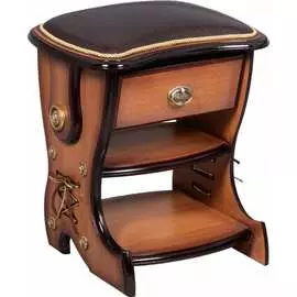 Табурет BOGACHO Сапог 11136/коричневый