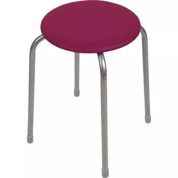 Табурет Nika эконом 2 ТЭ2/ТК темно-красный