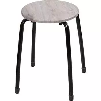 Табурет Nika Комфорт 1 ТКМ1/С бомонд грей