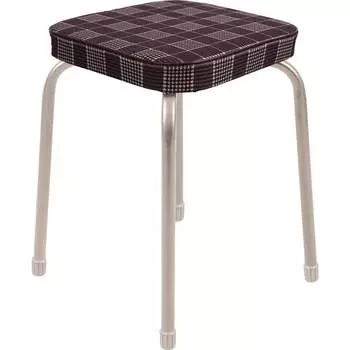 Табурет Nika Haushalt НТ1/C в клетку