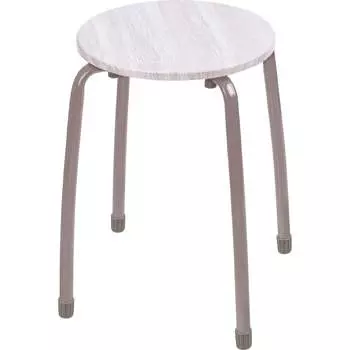 Табурет Nika Комфорт 1 ТКМ1/Б Винтаж белый