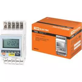 Таймер TDM ТЭ8A-1мин/7дн-8on/off-16А-DIN SQ1503-0002