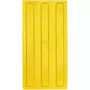 Тактильная плитка PALITRA TECHNOLOGY 50238-PU-180x300x4-Y-10