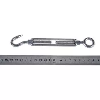 Талреп госкреп открытый крюк-кольцо м8 х 120 нержавеющая сталь 1 шт. 10-0027670