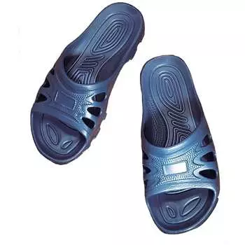 Тапочки для душа факел синие, р.35-36 87467764.002