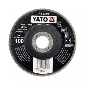 Тарельчатый круг лепестковый YATO