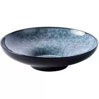 Тарелка Homium Kitchen, Family, глубокая, цвет голубой, D25см (объем 800мл) bowlfamily01