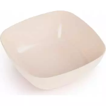 Тарелка ЗПИ "Альтернатива" Квадро глубокая бежевый М8041