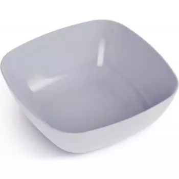 Тарелка ЗПИ "Альтернатива" Квадро глубокая серый М8042