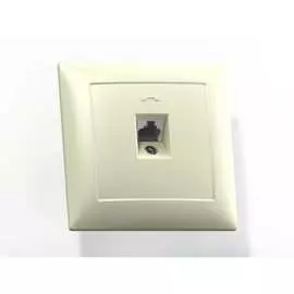 Телефонная одноместная розетка Кунцево-Электро СЕЛЕНА РТ1-398 8149