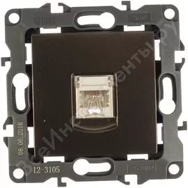 Телефонная розетка ЭРА Эра12 12310513 Б0019343