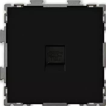 Телефонная розетка CGSS Практика PL-W201T-BCM