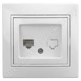 Телефонная розетка Intro Plano Б0027619