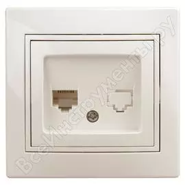 Телефонная розетка Intro Plano Б0027620