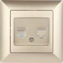 Телефонная розетка Intro Solo Б0043378