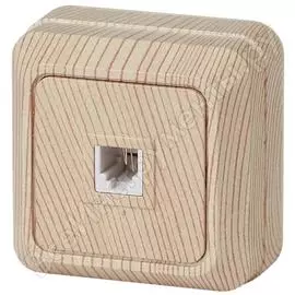 Телефонная розетка Intro Quadro 230211 Б0027663