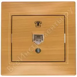 Телефонная розетка Lezard MIRA 701-4747-137