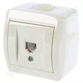 Телефонная розетка Lezard NATA 710-0200-137