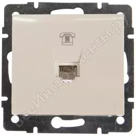 Телефонная розетка Lezard RAIN 703-0288-137