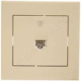 Телефонная розетка Lezard RAIN 703-0303-137