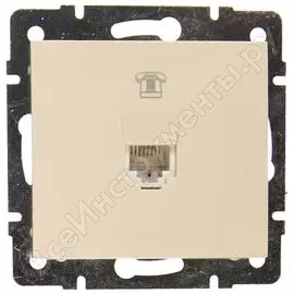 Телефонная розетка Lezard RAIN 703-0388-137