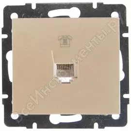 Телефонная розетка Lezard RAIN 703-3088-137