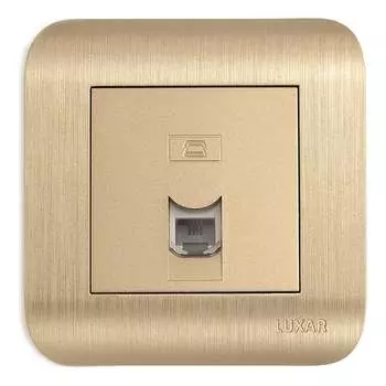 Телефонная розетка Luxar Deco 4606400620440