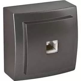 Телефонная розетка Nilson Themis metallic 26161062