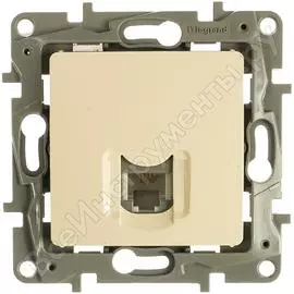 Телефонная розетка Legrand Etika 672340